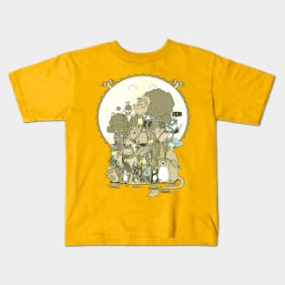 King of the Jungle Gym Kids T-Shirt